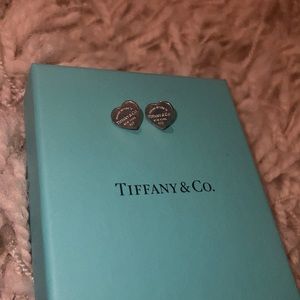 Tiffany and co heart earrings